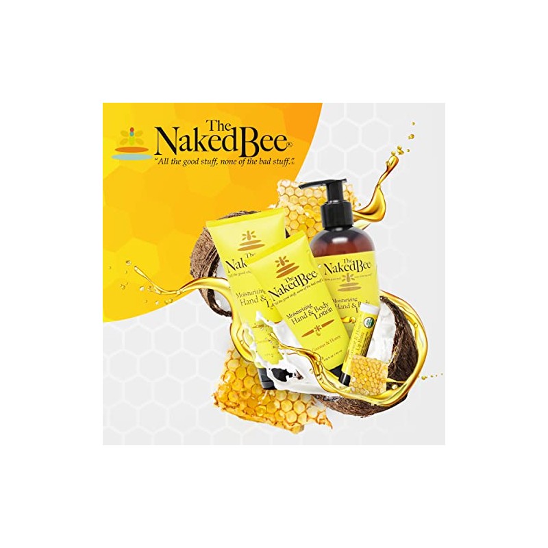Naked Bee Orange Blossom Honey Hand and Body Lotion Large