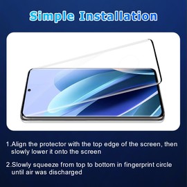 [2+2 Pack] For Galaxy S20 Screen Protector and Camera Lens Protector, Fingerprint Unlock, Anti Scratch, Bubble Free, Easy to install, HD Clear for S20 Tempered Glass Screen Protector 6.2 Inch