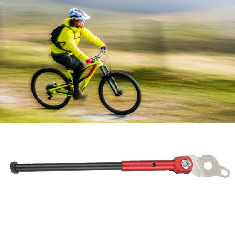 Bike Kickstand Light Weight Practical Aluminum Alloy Bicycle Replacement AccessoryLong