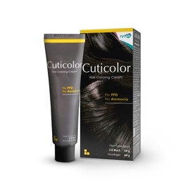 Cuticolor Permanent Hair Color Cream (Black)120gm