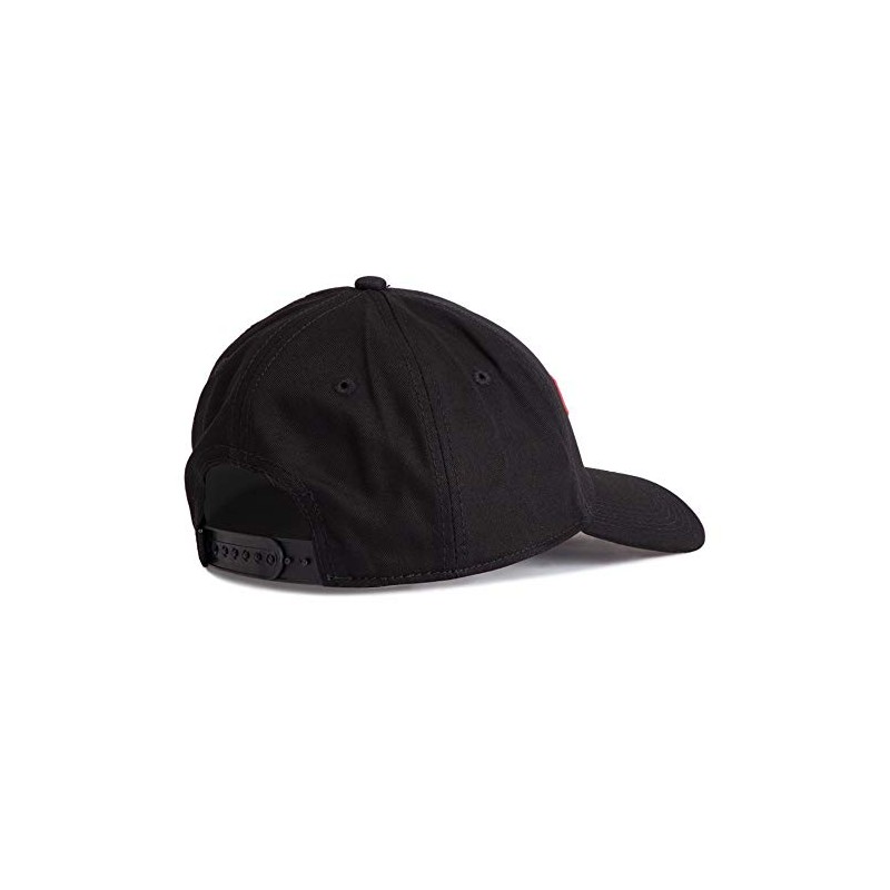 Diesel 00SIIQ0BAUI 02 Men's Cap, Vintage Logo Cap, Black, 900