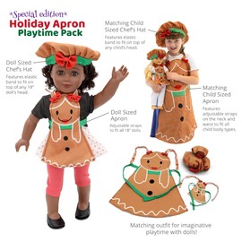 Playtime by Eimmie Play Pack Sets (Gingerbread Apron)