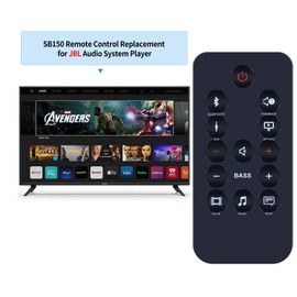SB150 Remote Control Replacement for JBL Cinema SoundBar compatible with JBL SB150 Audio System Player Controller (No programming or setup required)