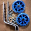 Auxiliary wheel bicycle light -emitting wheel children's car flash wheel