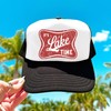 It's Lake Time Summer Classic 5 Panel Mesh Snap Back