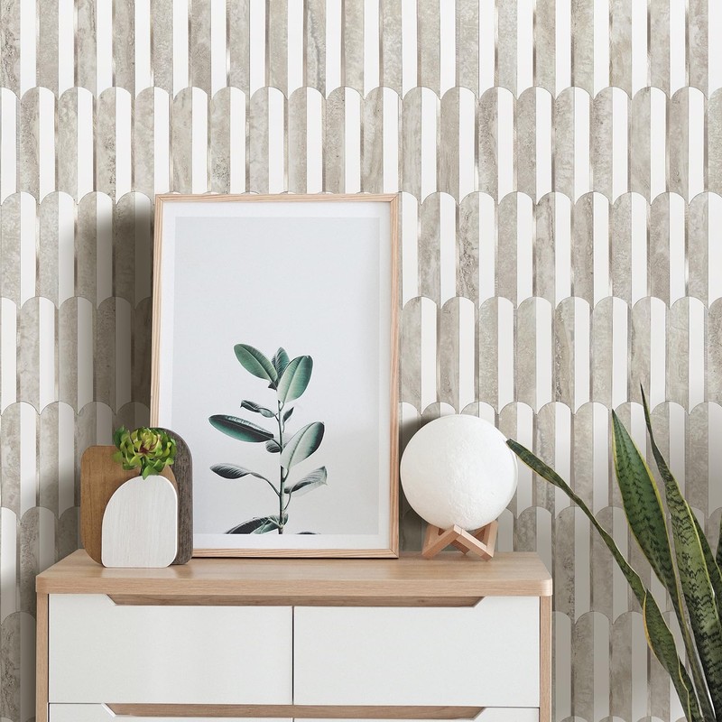Vamos Tile Peel and Stick Backsplash Seamless Tile,1-Sheet Stick on