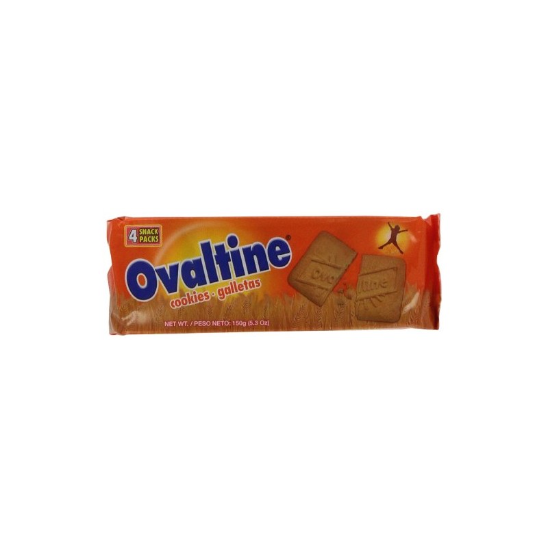 Ovaltine Biscuits, 150-Gram Packages (Pack of 24)