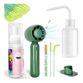 Shampoo Espuma Para Pestañas Y Brocha Para Extensiones Kit                                                                                            