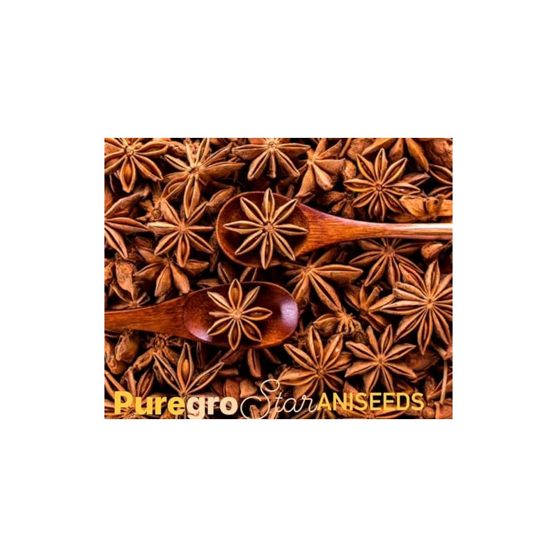 PureGro STAR ANISEEDS 150g ¦ 100% Natural ¦ Quality Product.