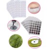 Noved Piedra Jade+ 150 Etiquetas Metalicas+21 Pares De Parche Guia