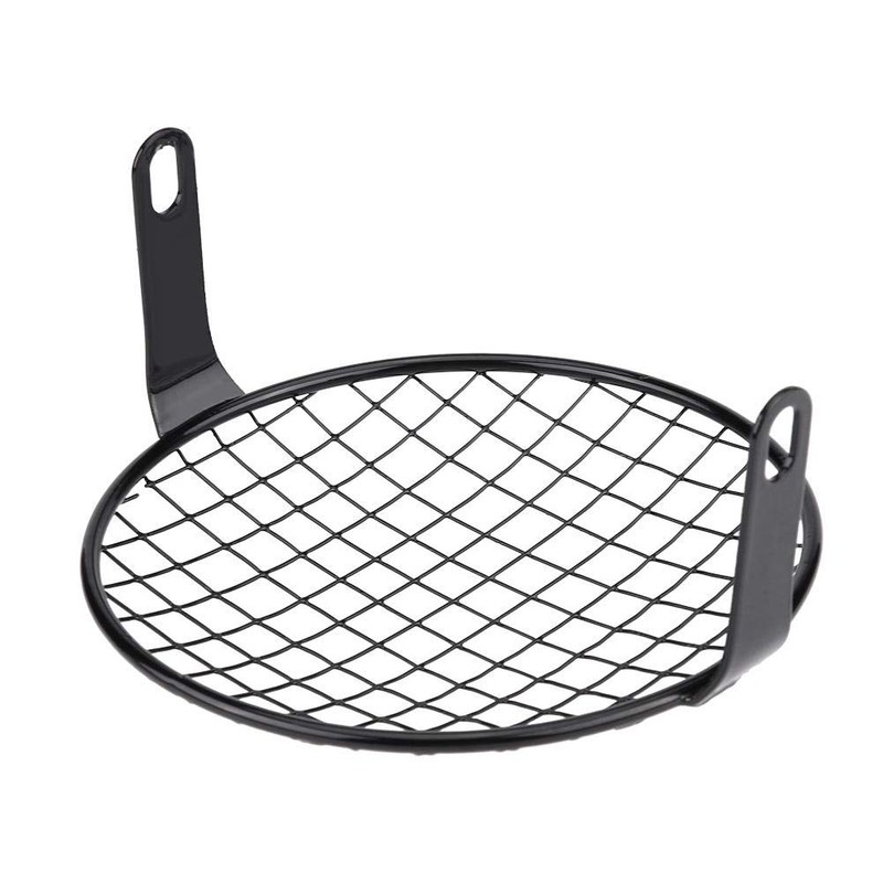 Suuonee 6.5" Headlight Grill Guard, Round Headlight Lamp Cover Mask