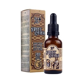 Hey Joe – Beard Oil Nº5 Sweet Chufa 30 ml | Beard Oil 30 ml with Argan, Jojoba, Macadamia and Chufa. Aroma Lemon and Cinnamon
