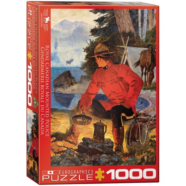 EuroGraphics (EURHR Rcmp Morning Campfire 1000Piece Puzzle 1000Piece Jigsaw Puzzle (6000-5352)
