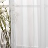 Home Beyond & HB design - White Sheer Voile Curtain