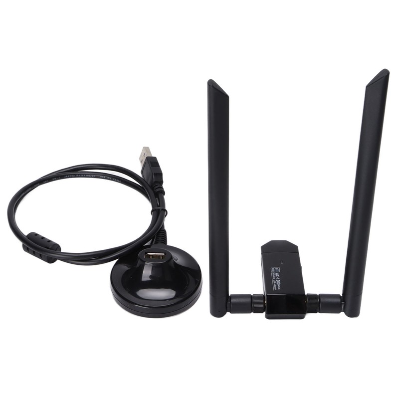 Wireless Network Card 1200Mbps Long Range Dual Band Wireless USB