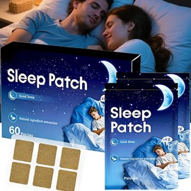 Sleep Support Patches for Adults, Promotes Restful Sleep, Extra Strength All-Natural Formula, 60 Cruelty-Free Patches for Men & Women