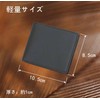 TRin Men's Bi-Fold Wallet, Genuine Leather, Compact, Large Capacity, Holds