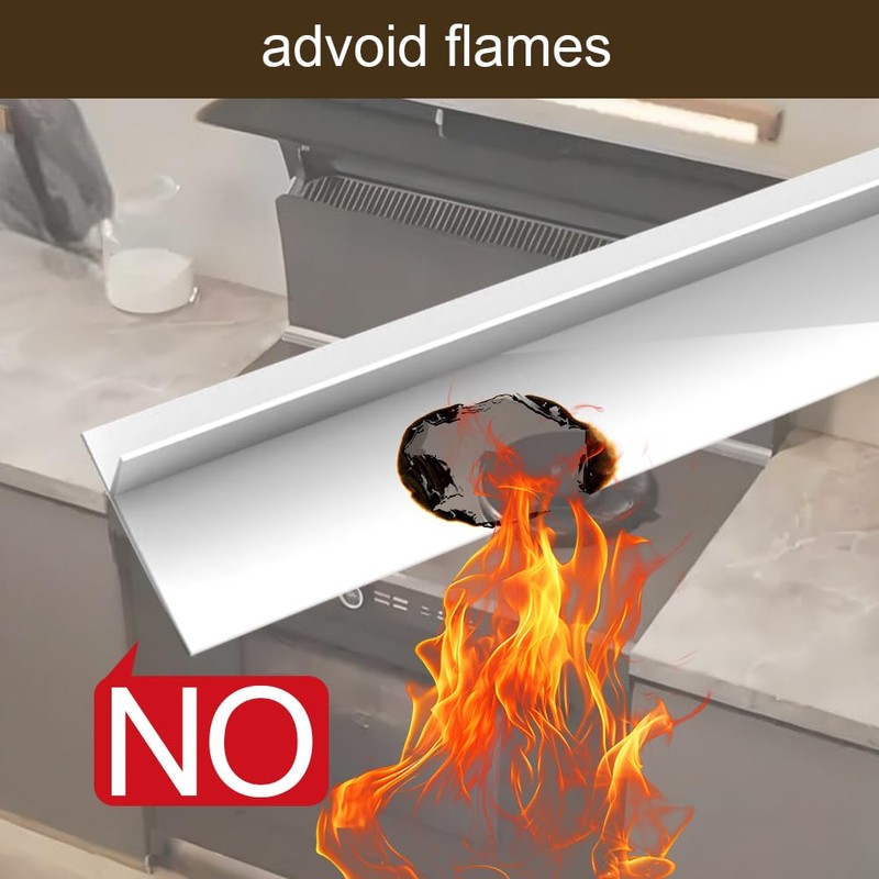 Silicone Kitchen Stove Counter Gap Covers, Heat Resistant Kitchen Counter