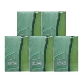 Kim Jeong-moon Aloe Cure Aloe Slice Jelly Mask Jeju Edition 30ml 50 Sheets Ss / 김정문알로에 큐어 알로에 슬라이스 젤리 마스크 제주 에디션 30ml 50매 Ss