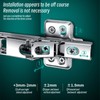 BADALU 175 Degree Kitchen Cabinet Hinges (1 Pair, 2 PCS)