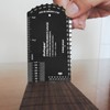 Baroque String Instruments Gauge String Action Gauge Ruler Pocket-size Metallic