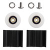 Fdit 22 mm Greenhouse Door Wheels Halls Door Wheel Replacement