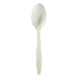 Karat Earth KE-U2033 Bio Based Heavy Weight Wrapped Tea Spoon - Natural (Case of 1000)