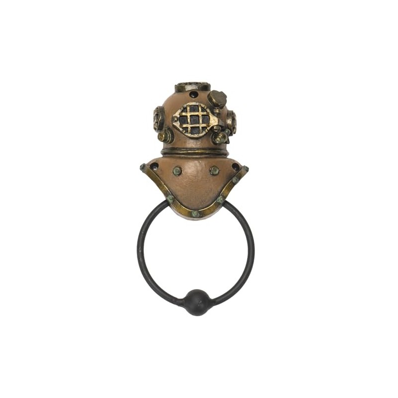 Pacific Giftware Nautical Marine Steampunk Submarine Diving Helmet Door Knocker