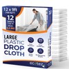 Ecotez 12 Pack 12 x 9 ft Extra Large Painter's
