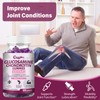 CocoaNee 3 Packs 3000MG Glucosamine Chondroitin Gummies, Extra Strength Joint