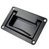 Biaungdo Concealed Recessed Pull Handle, Black Zinc Alloy Hidden Door
