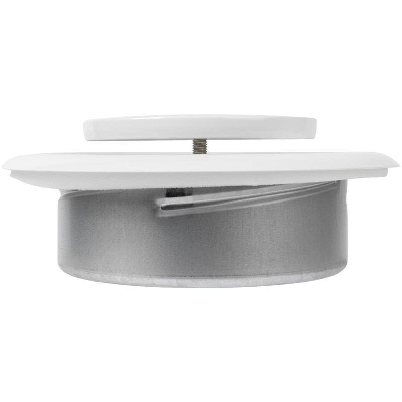 Repa Market ø6" Inch White Steel Exhaust Diffuser with Flange