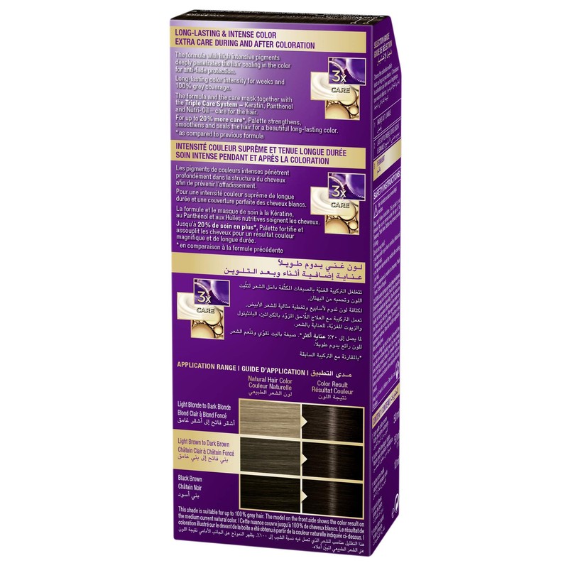 Schwarzkopf Palette Intensive Hair Colour Cream with Liquid Keratin -