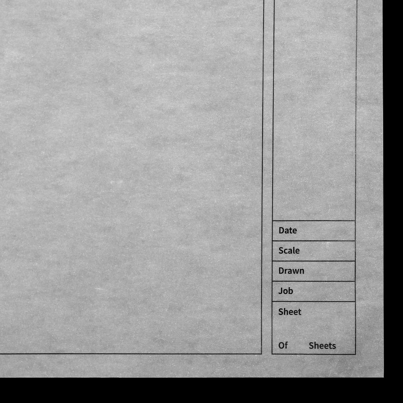 Gilprop 10 Sheets Architectural Vellum Paper 24 x 36 Inch