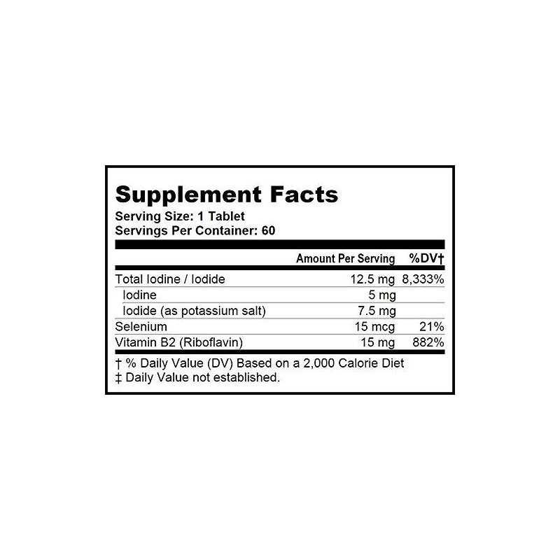 IOPlus by Pure Horizon Niacin-Free Iodine Supplement - 5 Bottles…