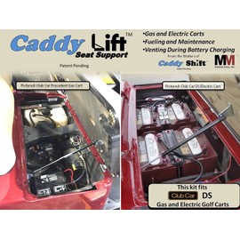Club Car Golf Cart Seat Support, Caddy Lift Seat Support CLUB CAR DS