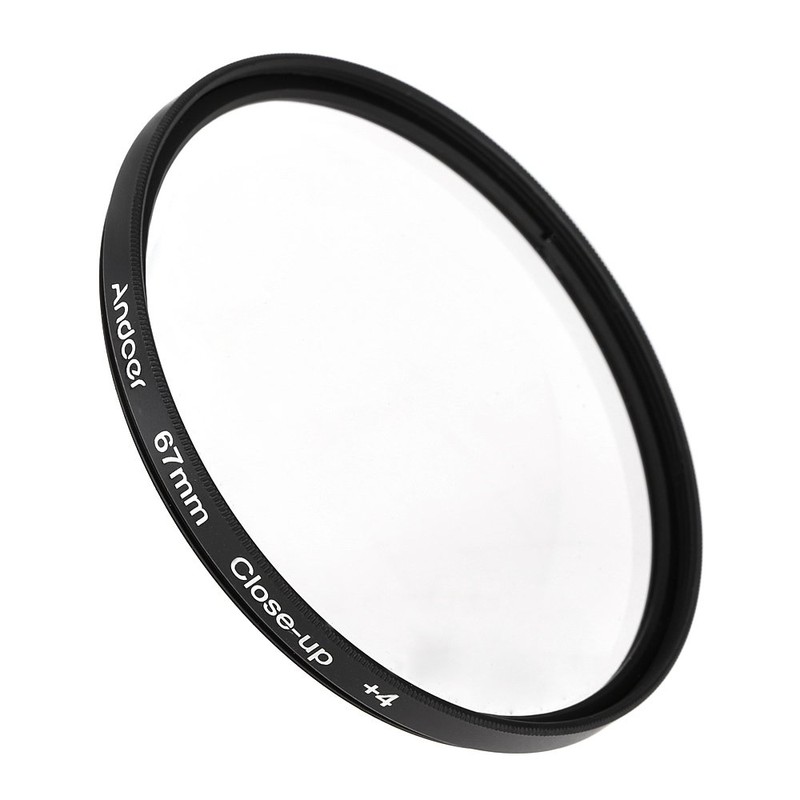 Andoer® 67mm Macro Close-Up Filter Set with Pouch Close-up Lens
