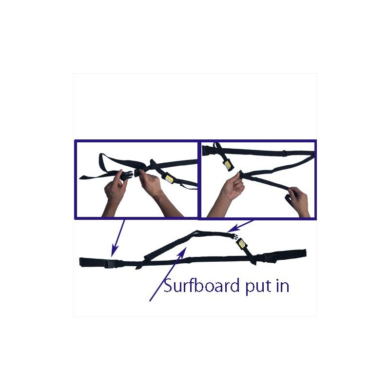 Funktion サーフボードキャリア ラックベルト 車内用 Rack Belt FK-RACKBELT
