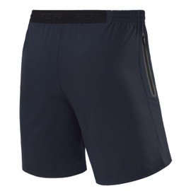 TCA Elite Tech Running Shorts Men's with Zip Pockets, blue, s