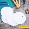 NUOBESTY 4Pcs Round Ceiling Hole Covers, Flat Blank Plates for