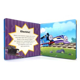 Thomas All Engines Go My First Puzzle Book - Jigsaw Puzzles for kids, 10-page board book, 5 puzzles to enjoy