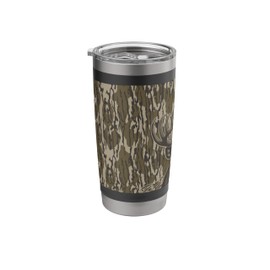 Whitetail Deer Bottomland Camo Deer Hunting Camo Stainless Steel Insulated Tumbler