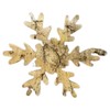 GANZ 7" large wooden snowflake