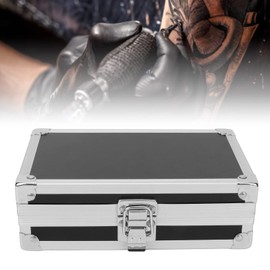 Tattoo Machine Tool Box, Portable, Multifunctional, Robust Aluminium Case for Makeup Tools, Jewellery, Tattoo Machine