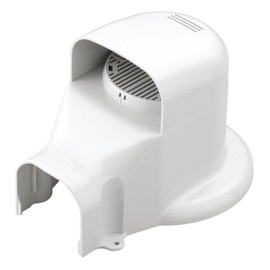 Inaba Denko LDWX-70L-W Plumbing Cosmetic Cover, Wall Corner, Air Conditioner Cap/Ventilation Air Conditioner, Wall Removal, White