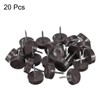 uxcell Furniture Feet Nail Plastic Glide Nails Chair Table Leg