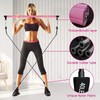 Pilates Bar Kit with Resistance Bands Portable 3-Section Pilates Bar