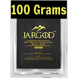 Hair Building Fibers 100 Gram - Refill Your Existing Fiber Bottle - Hair Fibers - Hair Loss Concealer For Thinning Hair by JARGOD (Light Blonde)