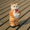 Electric Cute Simulation Cat Yellow Cat Singing and Dancing Cat