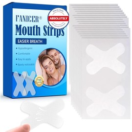 118 Pcs Anti Snoring Mouth Strips,Snoring and Improved Nighttime Sleeping